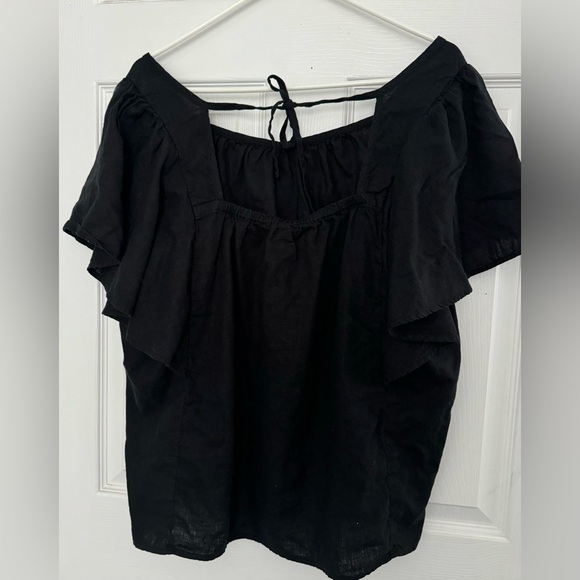 Old Navy Tie-Back Blouse 3X - Picture 3 of 10